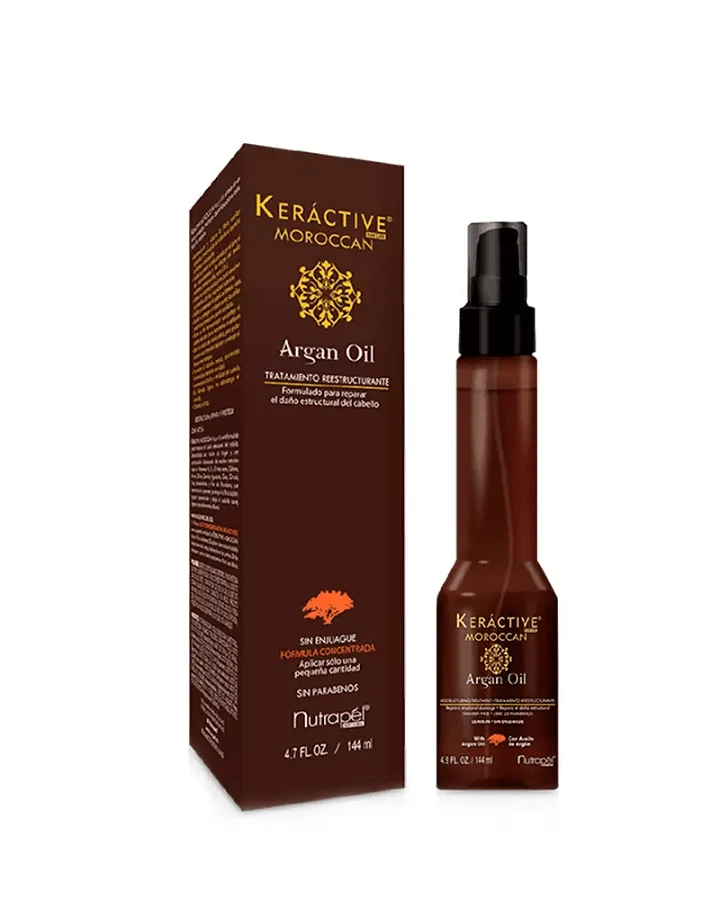 [7501502326375] KERACTIVE MOROCCAN ARGAN OIL 144ML MKO