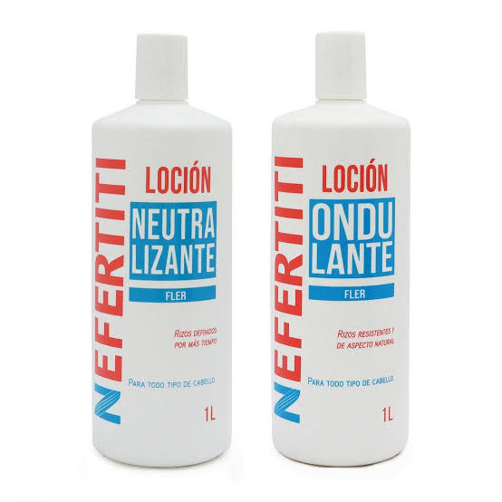 [7502238700729] LOCION ONDULANTE FLER TODO TIPO DE CABELLO 1L NEFERTITI + NEUTRALIZANTE