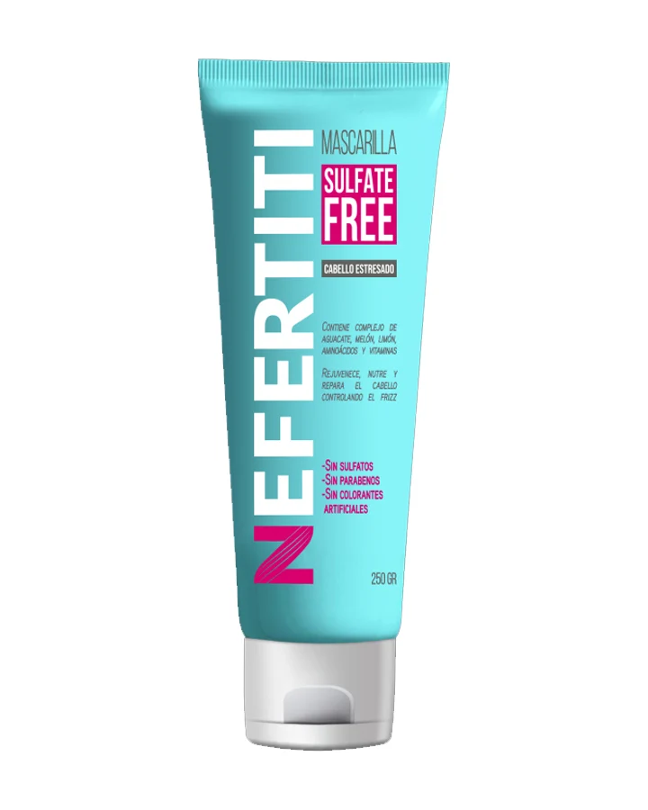 [7502238705151] MASCARILLA SULFATE FREE CABELLO ESTRESADO NEFERTITI 250ML