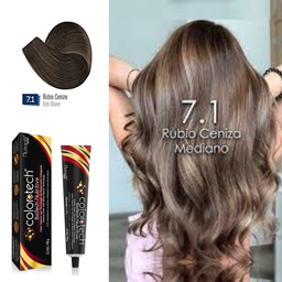 [7501502380711] TINTE COLOR TECH 7.1 RUBIO MEDIO CENIZO