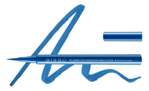 [3031254] PLUMIN DELINEADOR BISSU P/OJOS AZUL TURQUESA