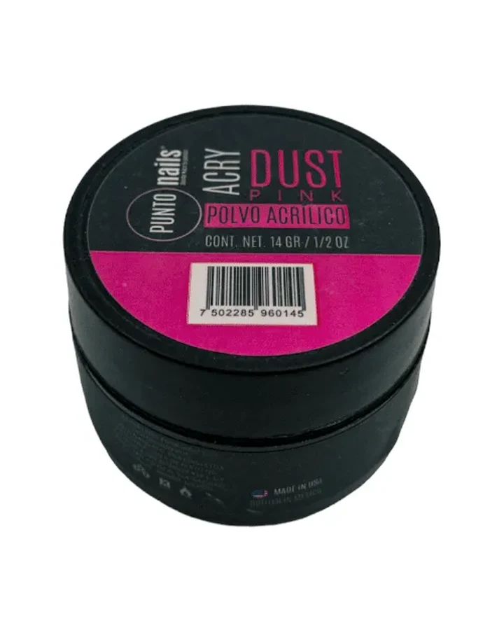 [7502285960145] POLVO ACRILICO PUNTO NAILS ROSADO 1/2