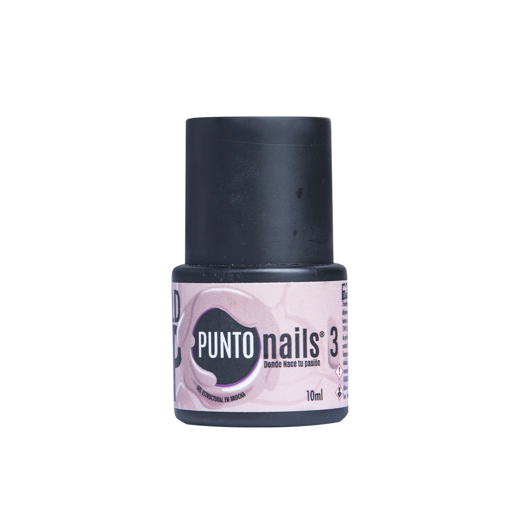 [7503047809054] RUBBER BUILD UP #3 10ML PUNTO NAILS