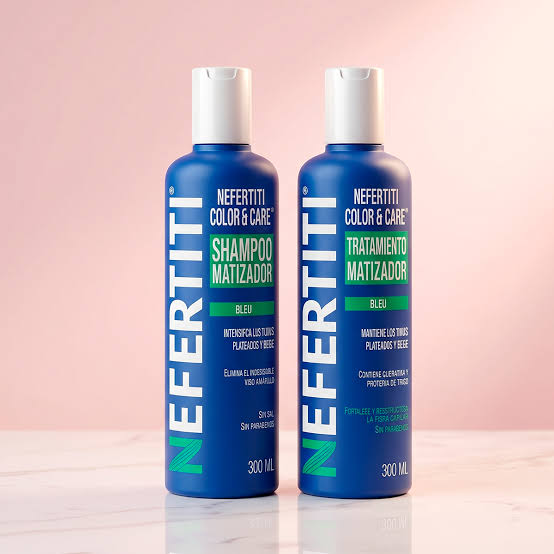 [7502238705168] SHAMPOO BLEU COLOR Y CARE 300 ML NEFERTITI