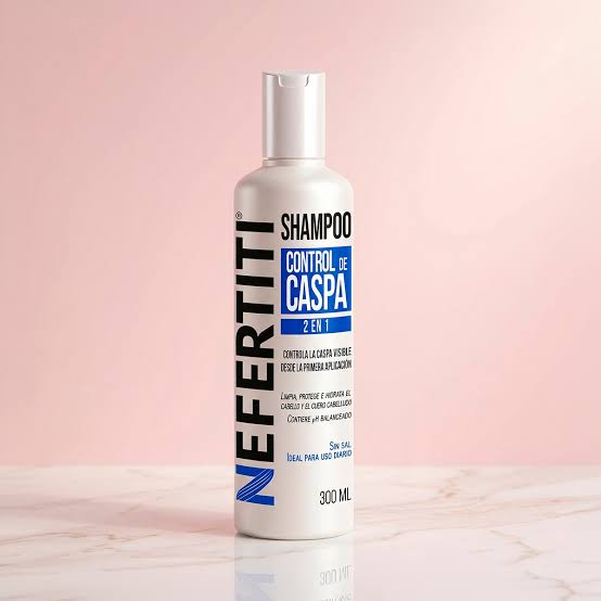 [7502238705090] SHAMPOO CONTROL CASPA LIBRE DE SAL NEFERTITI 300ML