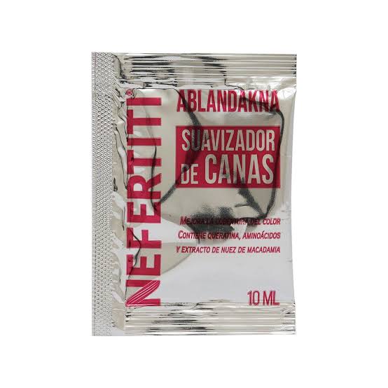 [7502238706127] SOBRE SUAVIZADOR DE CANAS NEFERTITI 10ML 12PZ (6735)