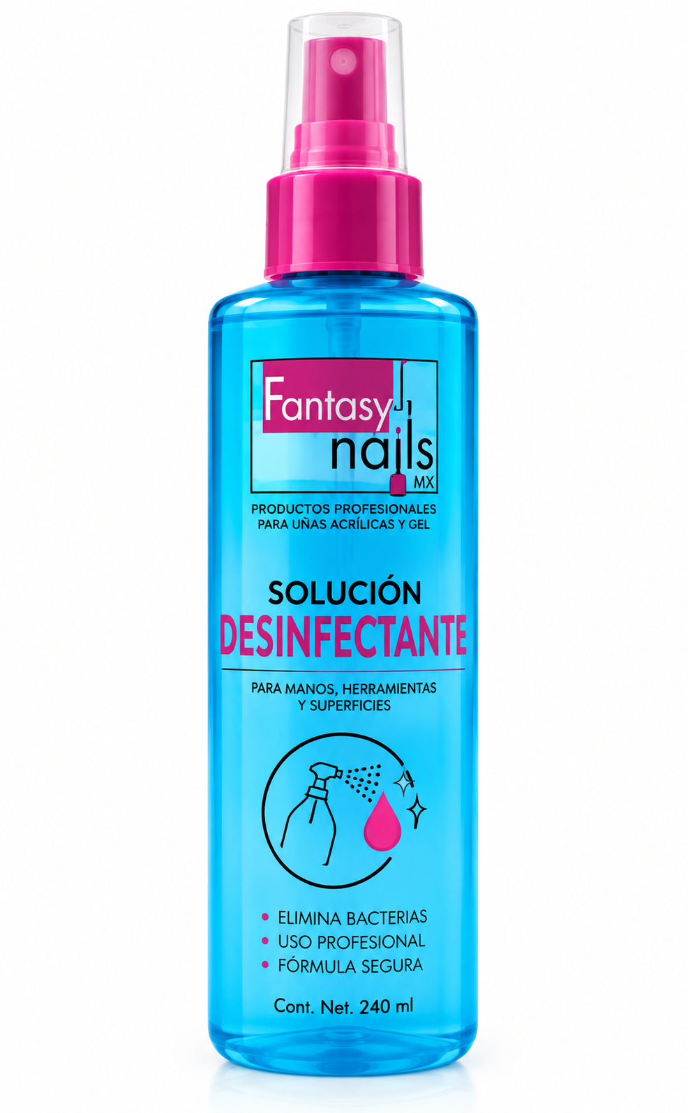 [11411000] SOLUCION DESINFECTANTE FANTASY NAILS