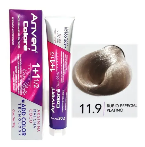 [7506115660694] TINTE ANVEN 11.9 1+1/2