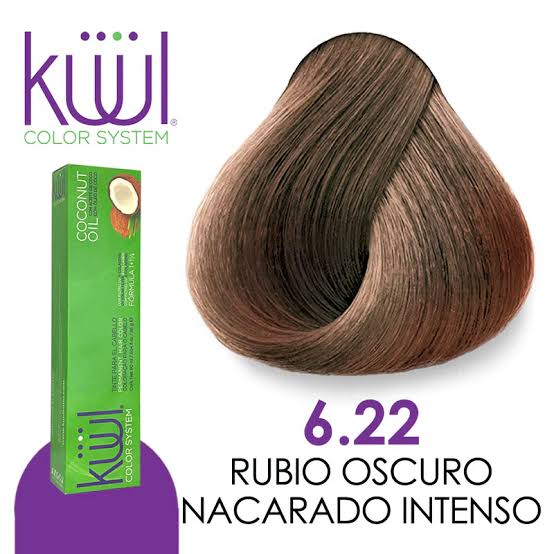 [7501438365462] TINTE KUUL 6.22 RUBIO OSCURO NACARADO INTENSO