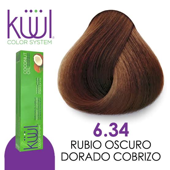 [7501438365196] TINTE KUUL 6.34 RUBIO OSCURO DORADO CORBIZO