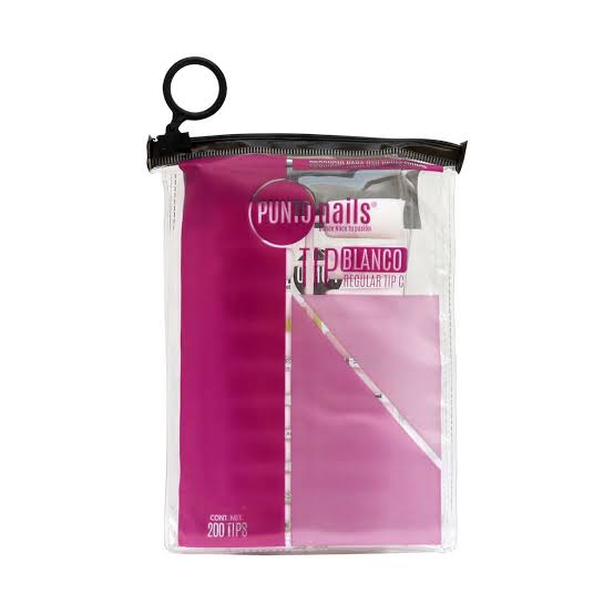 [7500464155641] TIPS DE UÑAS BLANCAS PUNTO NAILS 200PZ