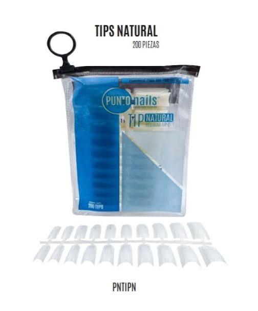 [7500464155658] TIPS DE UÑAS NATURAL PUNTO NAILS 200PZ PNTIPN