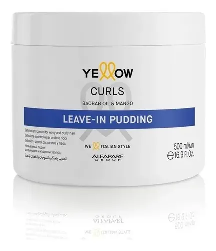 [8022297113616] YELLOW CURLS LEAVE IN PUDDING BUTTER 500ML PF029442 