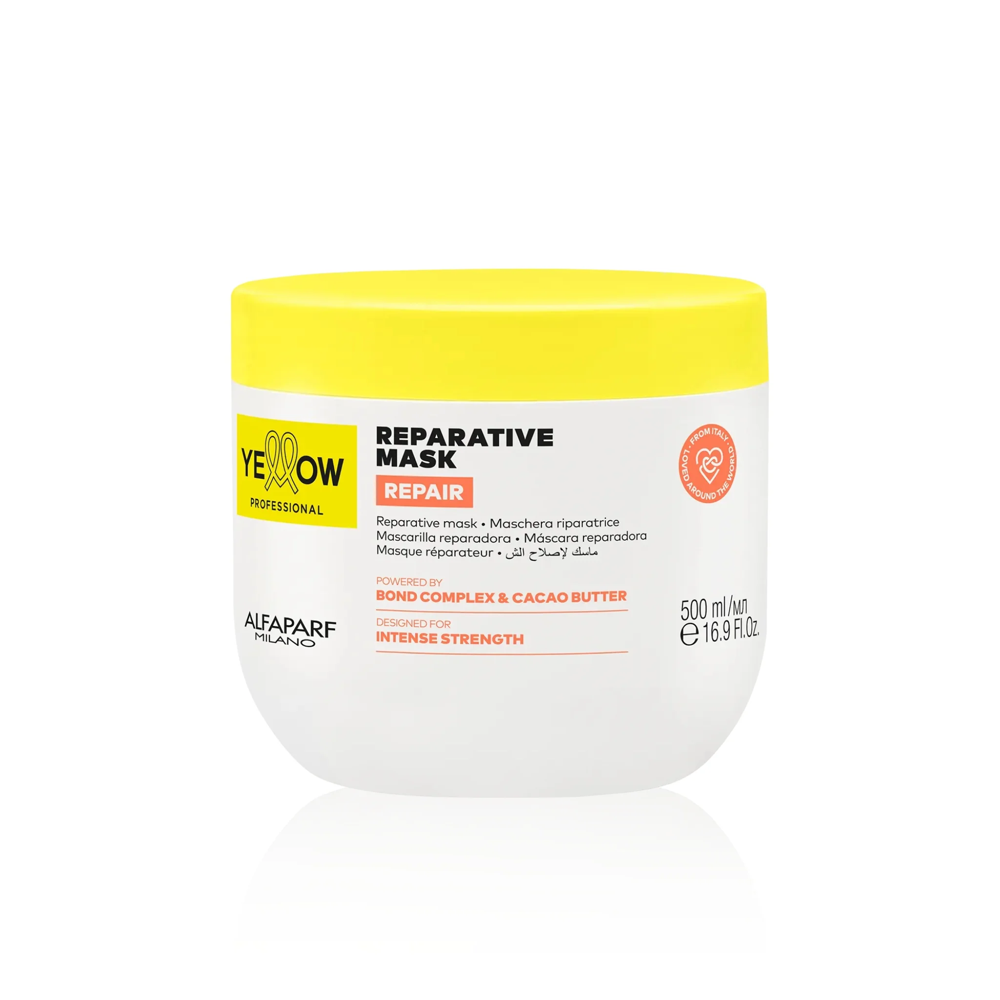 [8022297173238] YELLOW REPARATIVE MASK 500ML (8022297155753)(8022297095479)