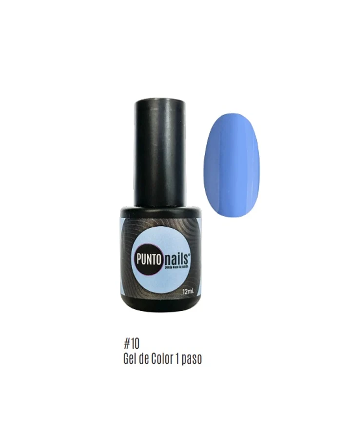[7503042692156] PUNTO NAILS GEL 1 PASO SKY BLUE 10 12ML PN1G10
