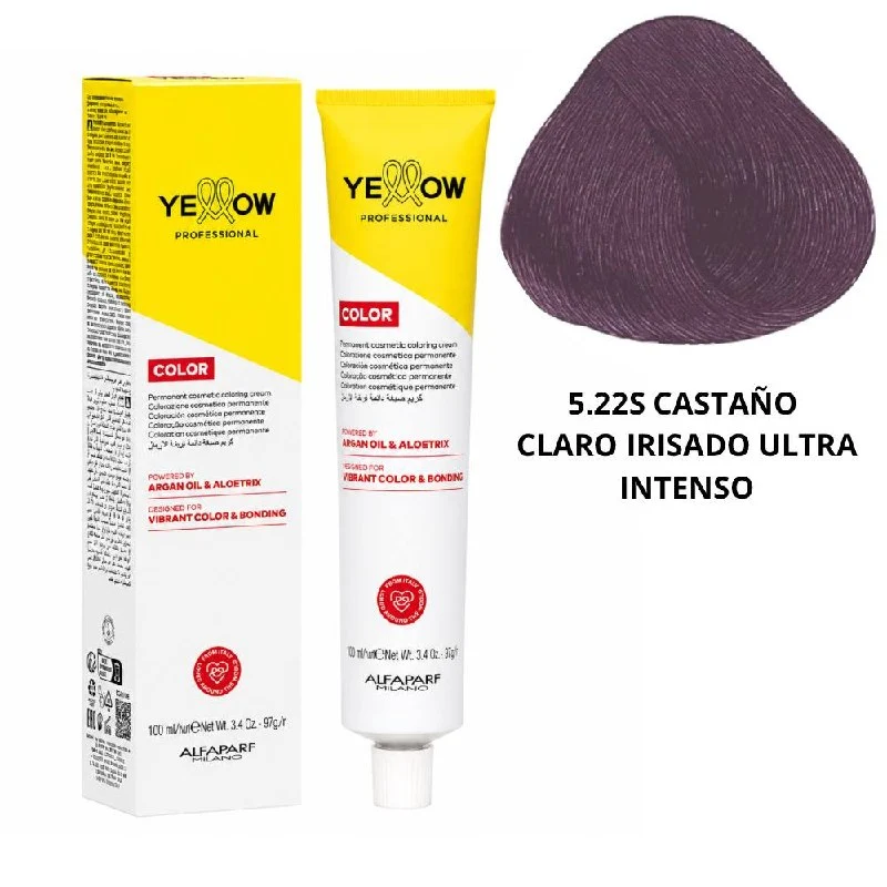 [8022297156880] TINTE YELLOW 5.22S CASTAÑO CLARO IRISADO ULTRA INTENSO