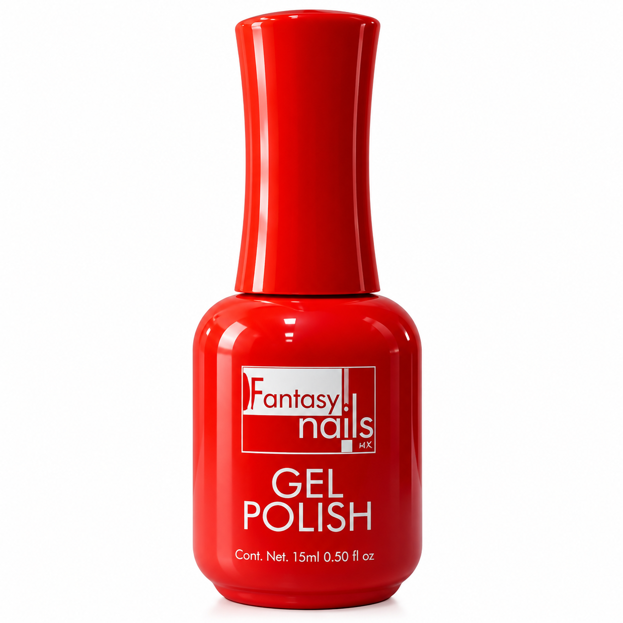 [ROJO- AMOR] FANTASY NAILS GEL POLISH #20 ROJO AMOR 15ML