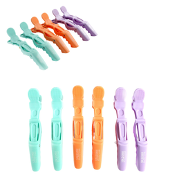 [7501955451068] PINZA TIPO COCODRILO COL. SURTIDOS 6PZAS 1263-00