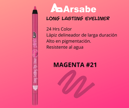 [7502296066133] LONG LASTING EYE LINER 24HRS. EYE LINER  PINK UP  MAGENTA 21