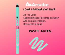 [7502296066188] LONG LASTING EYE LINER 24HRS. EYE LINER  PINK UP PASTEL GREEN 26