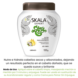 [7897042010974] MASCARILLA SKALA EXPERT OLEO DE COCO 1000G