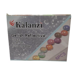 [KLZ-X042] GAMA REFLECTIVA VARIOS COLORES KALANZI 6 PZ
