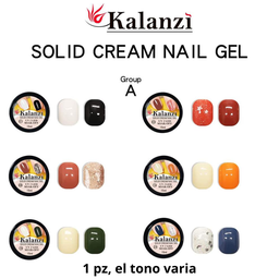 [KLZ-X226] GEL SOLIDO Y PAINTING 2 EN 1 KALANZI DIFERENTES COLORES 15ML