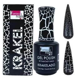 [17120005] GEL KRAKELADO NEGRO FANTASY NAILS