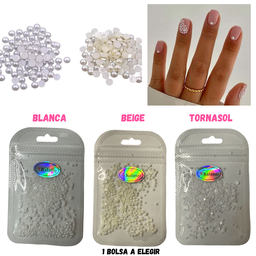 [KLZ-Y077] BOLSA DE PERLITAS PARA UÑAS KALANZI DIF TONOS